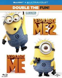 Despicable Me / Despicable Me 2 (Blu-ray) - £3.22 @ Amazon UK