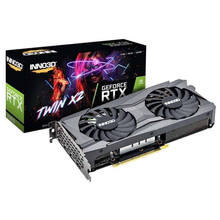 Inno3D Nvidia GeForce RTX 3060 TWIN X2 12GB Dual Fan LHR Graphics Card - £314.45 with code @ Tech Next Day