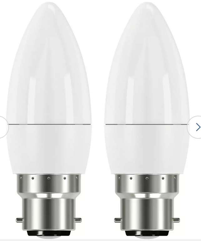 Argos Home 5W LED BC Dimmable Light Bulb - 2 Pack with Free Collection 70p @ Argos