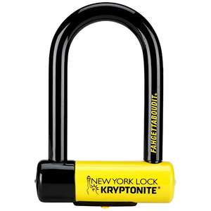 Kryptonite New York FAHGETTABOUDIT Lock - Yellow, Mini - £68.99 @ Amazon