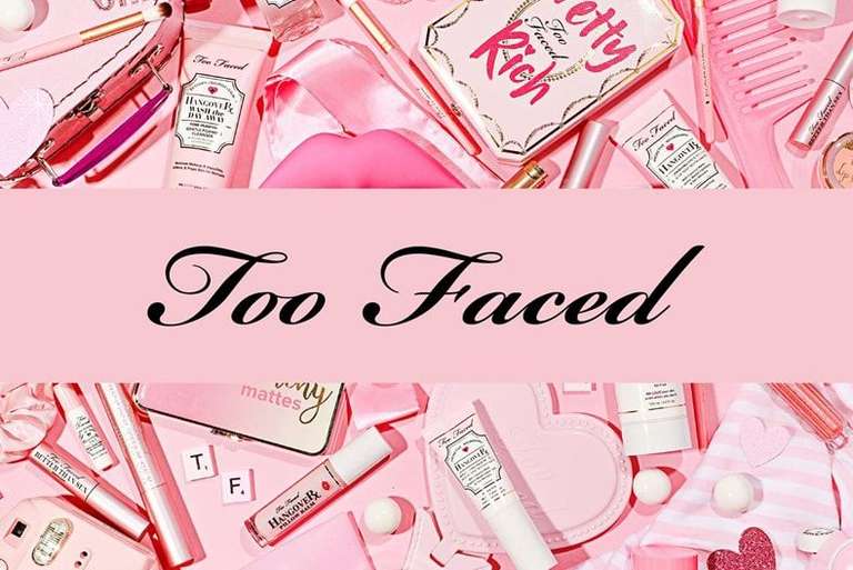 25% off Too Faced items and free gift when purchase 2 items - Min Spend £30.40 @ Boots
