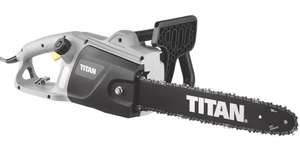 Titan TTL758CHN 2000W 230V Electric 40CM Chainsaw £48.99 Free Click And Collect @ Screwfix