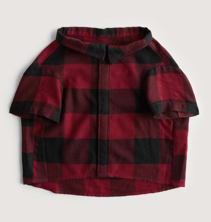 Hollister Gilly Hicks Flannel Pet Pj's Now £6.99 Free click & collect or £5 delivery @ Hollister