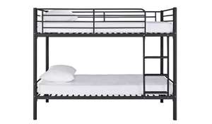 Argos Home Mason Take Home Today Metal Bunk Bed Black/White/Silver £128 click and collect, using code or +£3.95 delivery @ Argos