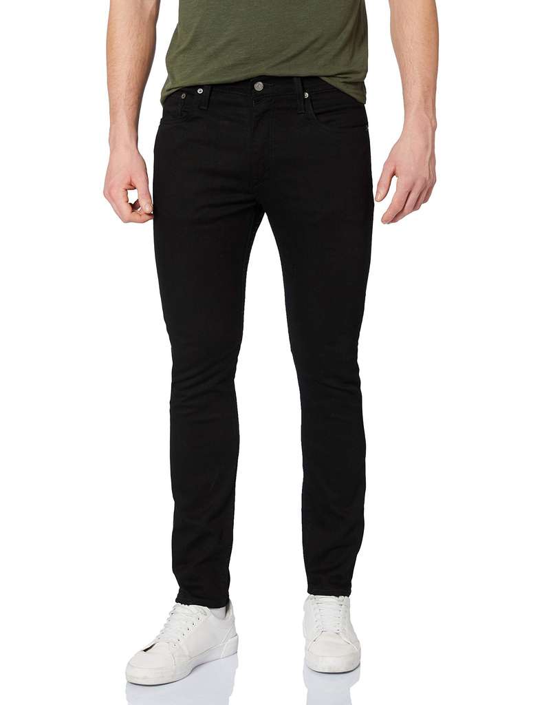 Levi's 512 Men's Nightshine Black Slim Tapered Jeans, Multiple Sizes at ...