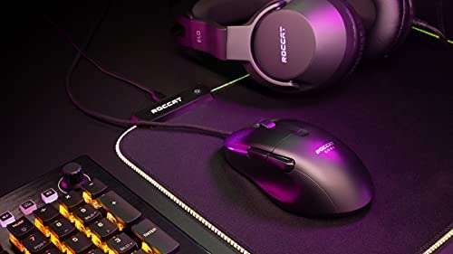 Roccat Kone Pro - Lightweight Ergonomic Optical Performance Gaming Mouse, 19000DPI, 66g, Black - £29.99 @ Amazon
