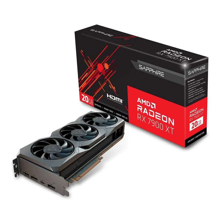 Sapphire Radeon RX 7900XT 20GB - £807.98 delivered @ Overclockers