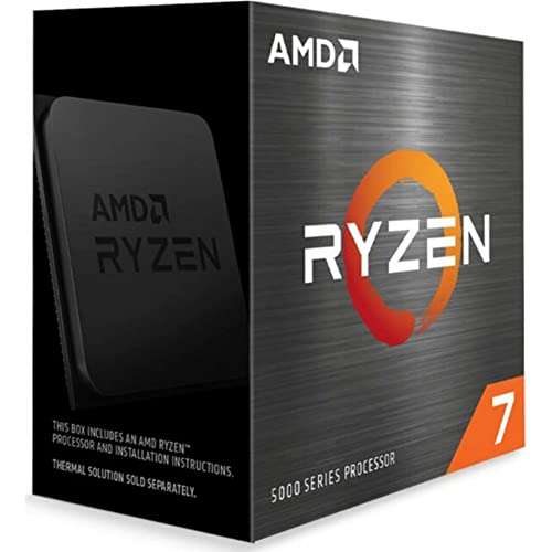 AMD Ryzen 7 5700X CPU (8-core/16-thread, 36 MB cache, up to 4.6 GHz max boost) sold by EpicEasy FBA