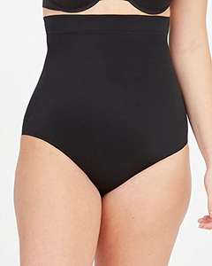 Spanx Suit Your Fancy High Waisted Briefs, Very Black, Size S - £10.08 @ Amazon