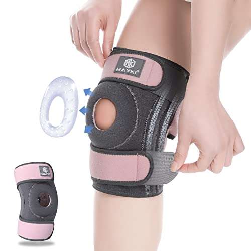 MAYKI Knee Support for Women 1 PCS, Adjustable Knee Support Brace for Women with Patella Gel Pad By MEIKY-UK FBA