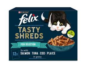 Felix Tasty Shreds Fish Selection 60p @ Morrisons Bathgate