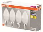 4 X OSRAM LED Base Classic B / LED-lamp in candle shape with E14-base - £3.16 @ Amazon