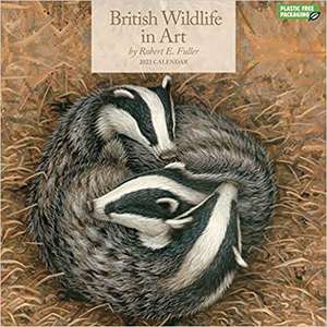 British Wildlife in Art by Robert Fuller Square Wall Calendar 2023 £2.74 @ Amazon