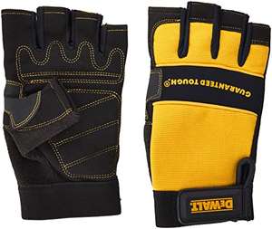 Dewalt Synthetic Padded Leather Palm Gloves Large