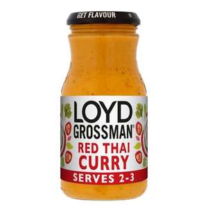 Loyd Grossman Thai Red Curry Sauce 350g - £1 @ Morrisons