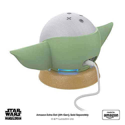 Otterbox The Mandalorian Baby Grogu Stand for Amazon Echo Dot (4th Gen) £14.99 / £11.23 with code (Selected Accounts) @ Amazon