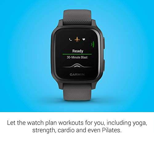 Garmin Venu Sq, GPS Smartwatch with All-day Health Monitoring and Fitness (Refurbished) - £62.74 @ Amazon