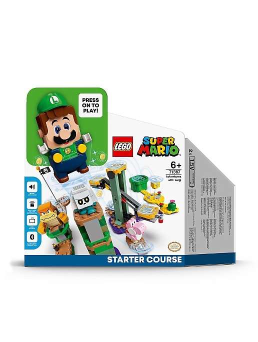 LEGO Super Mario Luigi Starter Course Toy 71387 £26.25 at checkout + free click and collect @ George