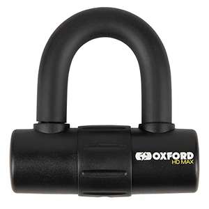 Oxford HD Max Black High Security Motorcycle Steel Disc Lock LK310 - £13.99 @ Amazon