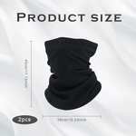 2pcs Grey, Black Snoods for Men - Sold by LJSS LTD / FBA