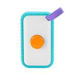 Fisher-Price Selfie Fun Phone, baby rattle activity toy and teether for newborn babies from birth and up
