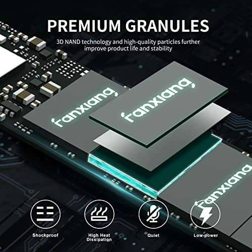 2TB - fanxiang S500 PRO PCIe Gen 3 x4 NVMe SSD - 3500MB/s, 3D TLC, HMB Support, SLC Cache, 1280 TBW - £67.48 with Voucher @ LDCEMS / Amazon