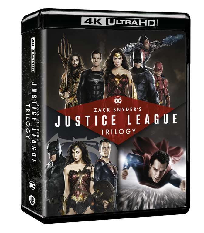 Zack Snyder's Justice League Trilogy (4K Ultra-HD + Blu-Ray)