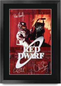 Red Dwarf Printed Signed Autograph Poster - Sold by Prints Of The World FBA