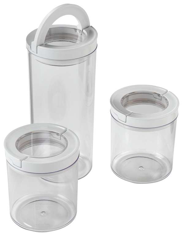 Argos Home Set of 3 Airtight Food Storage Containers - £5.33 + Free Click & Collect - @ Argos