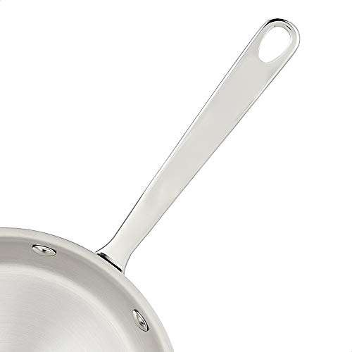 AmazonCommercial Induction Frying Pan ,Tri-Ply Stainless Steel, 20.3 cm - £16.49 with voucher @ Amazon