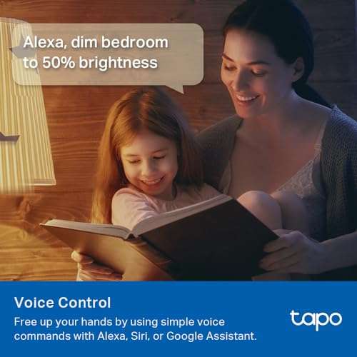Tapo Matter Smart Wi-Fi LED Bulb, Multicolours, E27, 8.6W