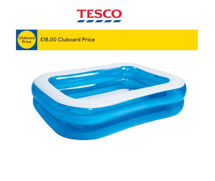 Kids Paddling Pool £18 with clubcard @ Tesco