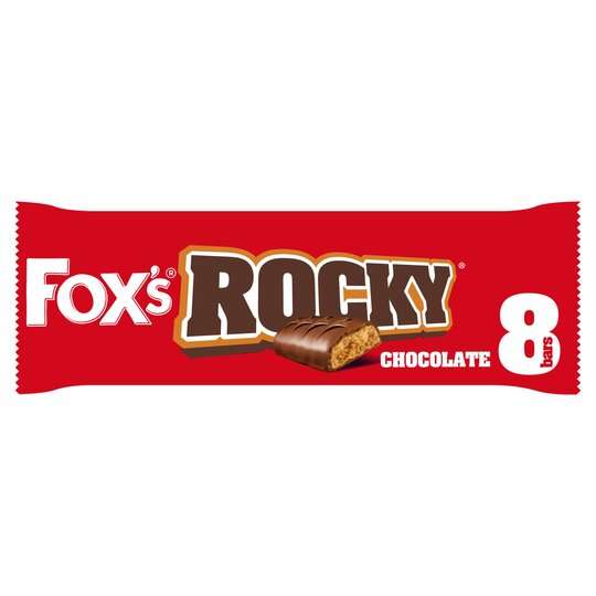Fox's Rocky Chocolate / Caramel 8Pk 168G - Clubcard Price