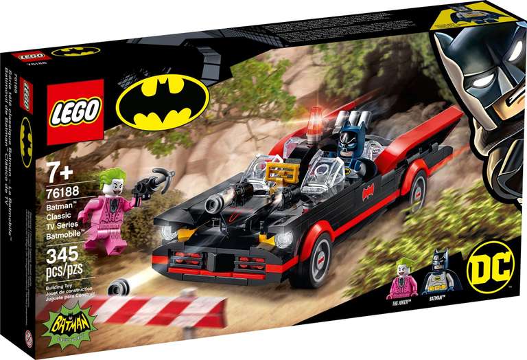 LEGO DC 76188 Batman Classic TV Series Batmobile - £29.99 + £10 worth of stuff for £10 off with code @ The Entertainer