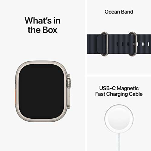 Apple Watch Ultra (GPS + Cellular, 49mm) - Used/Like New - Sold by Amazon Warehouse