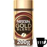 Nescafé Gold Blend Instant Coffee 200g with Nectar card - £4 @ Sainsbury's