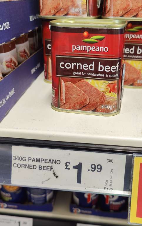 Pampeano Corned Beef Tin 340g - Sunderland