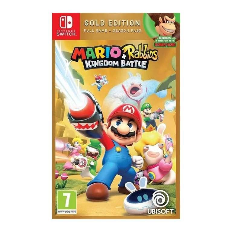 [Nintendo Switch] Mario + Rabbids: Kingdom Battle - Gold Edition Inc Base Game & Season Pass - £18 delivered @ The Game Collection