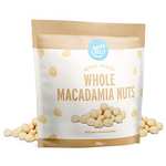Amazon Brand - Happy Belly Whole Macadamia Nuts, 500g £9.82 (10% voucher plus Subscribe & Save discount £7.37) at Amazon