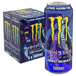 Monster Energy - Lewis Hamilton Zero Sugar - £3.64 S&S + 15% Voucher on 1st S&S