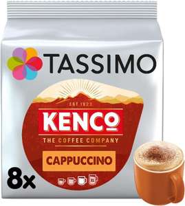Tassimo Kenco Cappuccino Coffee Pods, 40 Drinks - Creamy & Rich, Perfect for Home Brewing, 5 Packs (8 Pods Each) £16.96 S&S