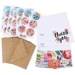 Howaf Thank You Cards 24 pcs - £3.49 using code sold by dpkow @ Amazon