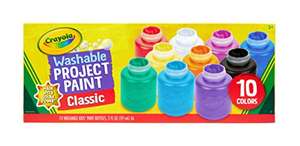 Crayola 10 Pack of kids washable paint £6.75 on Amazon