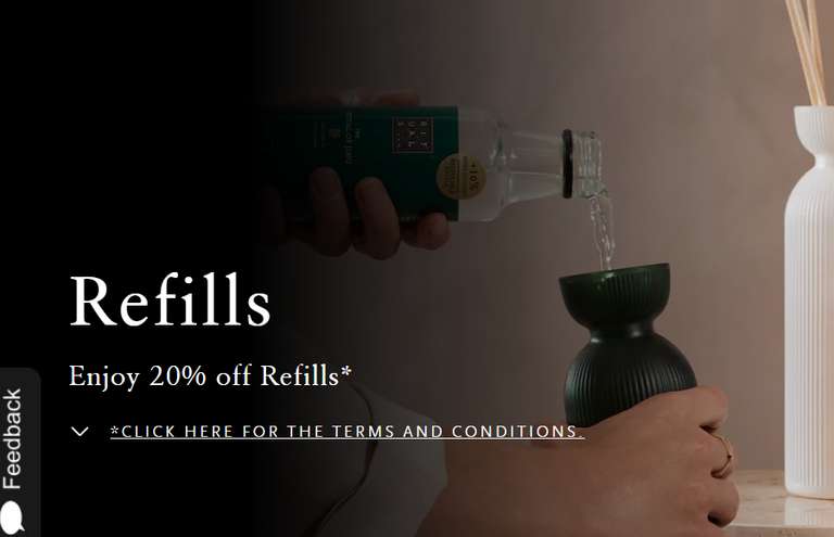 20% off on Rituals refills - from £11.92