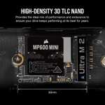 Corsair MP600 MINI 1TB M.2 NVMe PCIe x4 Gen4 2 SSD – M.2 2230 - £94.99 @ Amazon