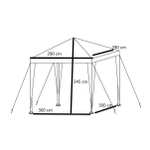 3m x 3m White Gazebo + Free Collection Only (Very Limited Stock)