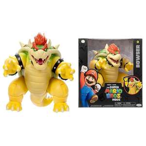 Super Mario Movie Bowser Action Figure With Fire Breathing Effect 18cm - £29.99 @ B&M Stechford