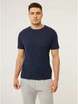 5 Pack - Mens Crew Neck Jersey T-Shirts (Grey/Navy - S-XXL)- £10 + Free Click & Collect @ George Asda