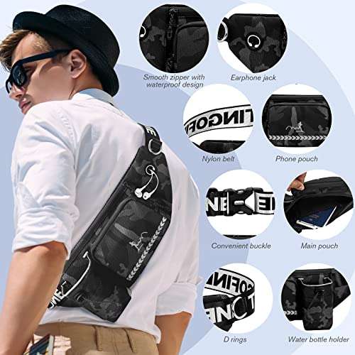 zerotop Waist Pack Bag, Adjustable Sports Waist Pouch @ LIQIONG LIMITEDJJNHN / FBA
