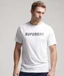 Superdry Mens Train Active Logo Short Sleeve T-Shirt - With code @ Shop Superdry